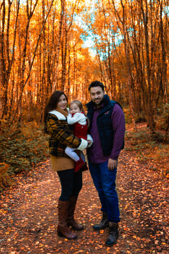 Autumn photography family portraits